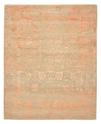 Designer Teppich 151x186cm - orange