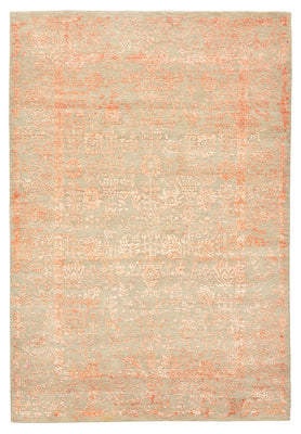 Designer Teppich - 182 x 125 cm - orange
