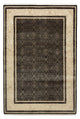 Designer Teppich - 181 x 123 cm - dunkelbeige