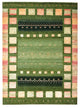 Gabbeh Teppich - Loribaft Indus - 238 x 173 cm - grün