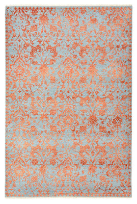 Designer Teppich - 186 x 125 cm - orange