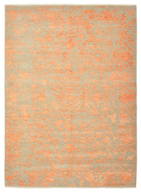 Designer Teppich - 211 x 157 cm - orange
