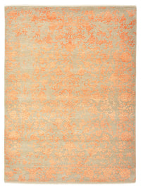 Designer Teppich - 210 x 157 cm - orange