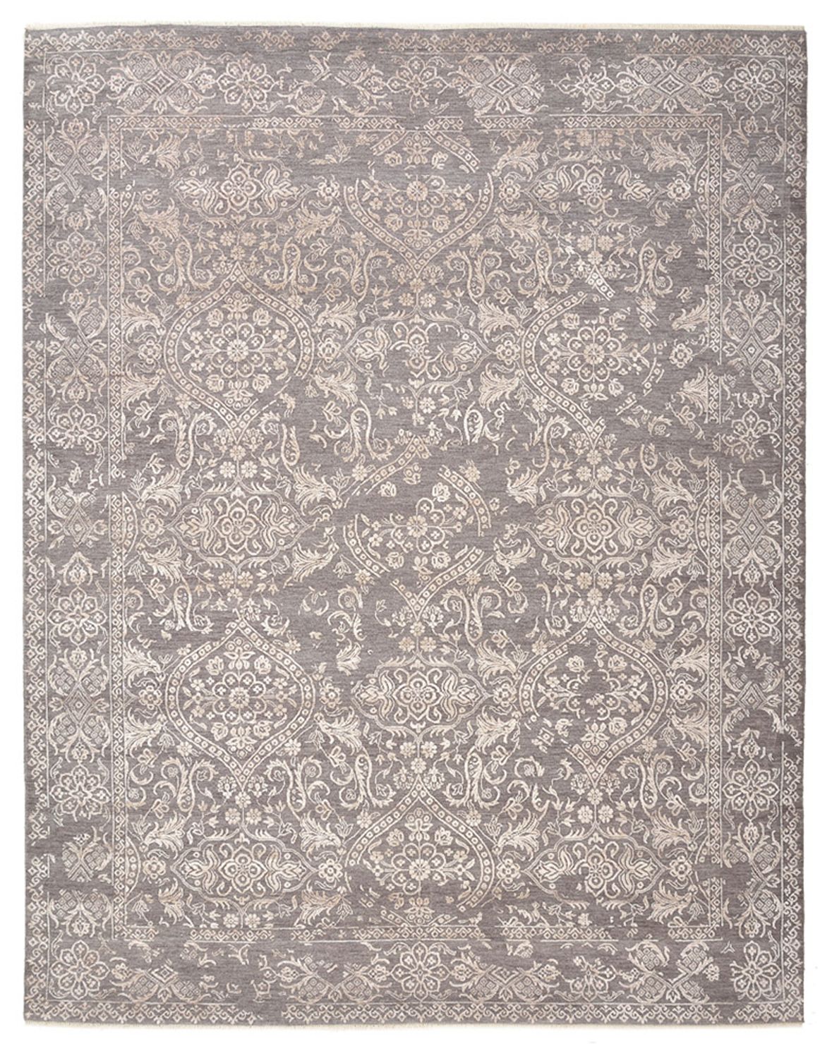 Designer Teppich - 306 x 243 cm - grau