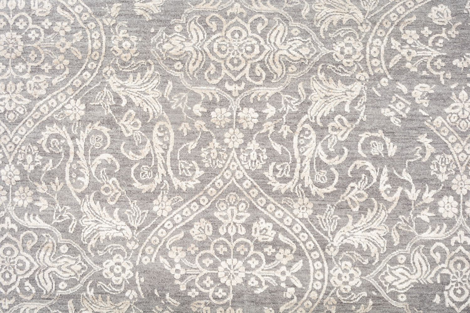 Designer Teppich - 306 x 243 cm - grau