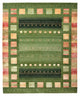 Gabbeh Teppich - Loribaft Indus - 302 x 248 cm - grün