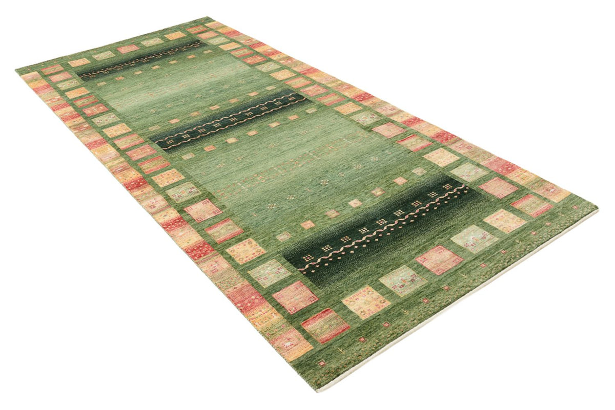 Läufer Gabbeh - Loribaft Indus - 301 x 129 cm - mehrfarbig