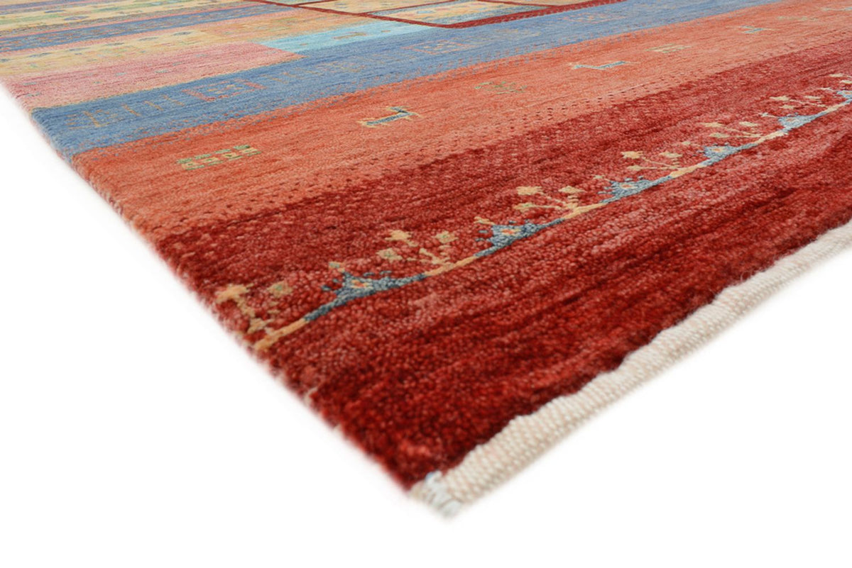 Gabbeh Teppich - Loribaft Indus - 241 x 178 cm - mehrfarbig