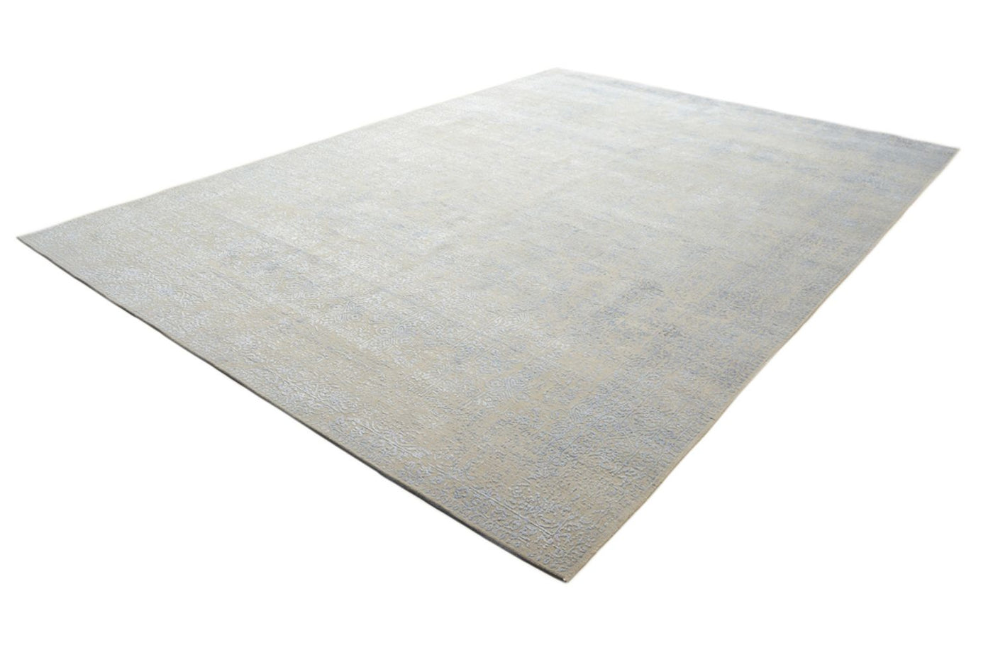 Designer Teppich - 367 x 274 cm - hellgrau