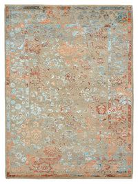 Designer Teppich - 237 x 173 cm - mehrfarbig