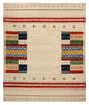 Gabbeh Teppich - Loribaft Indus - 298 x 249 cm - hellbeige