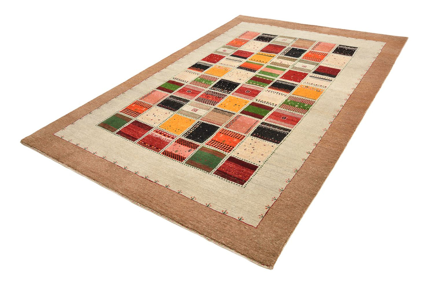 Gabbeh Teppich - Loribaft Indus - 295 x 197 cm - mehrfarbig