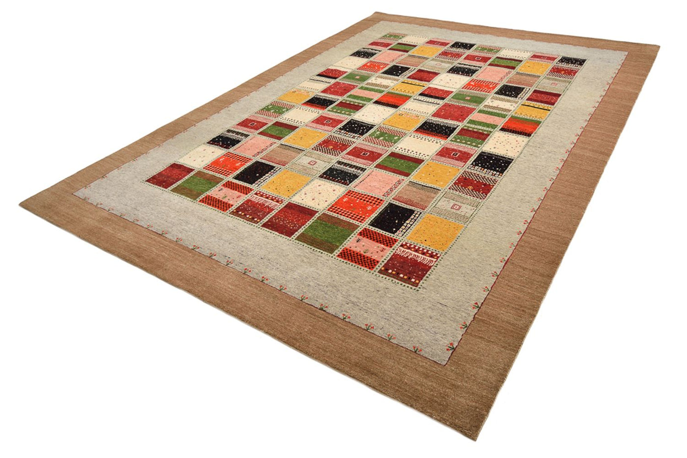 Indo Loribaft Teppich 340x243cm - Wollteppich