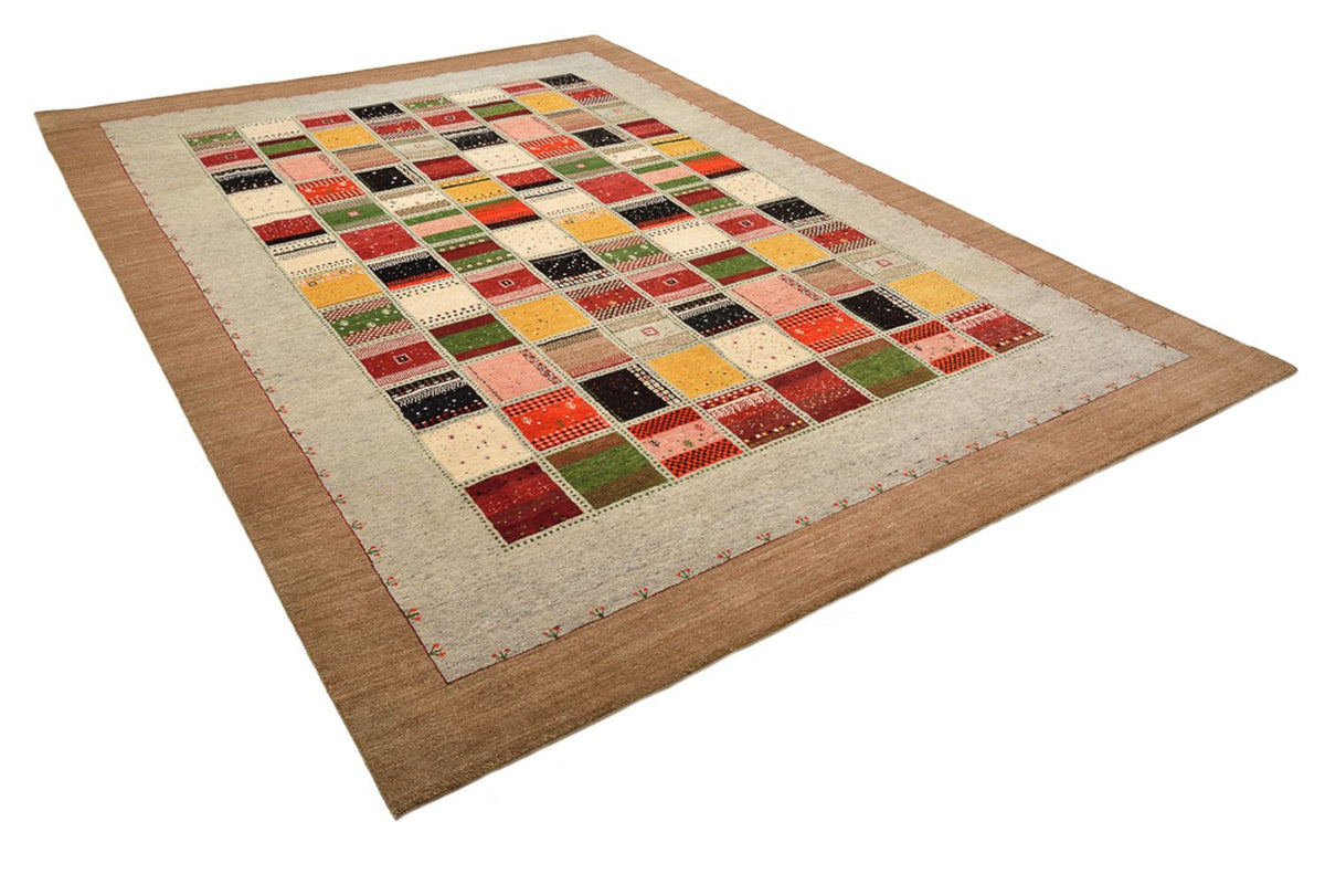 Gabbeh Teppich - Loribaft Indus - 340 x 243 cm - mehrfarbig