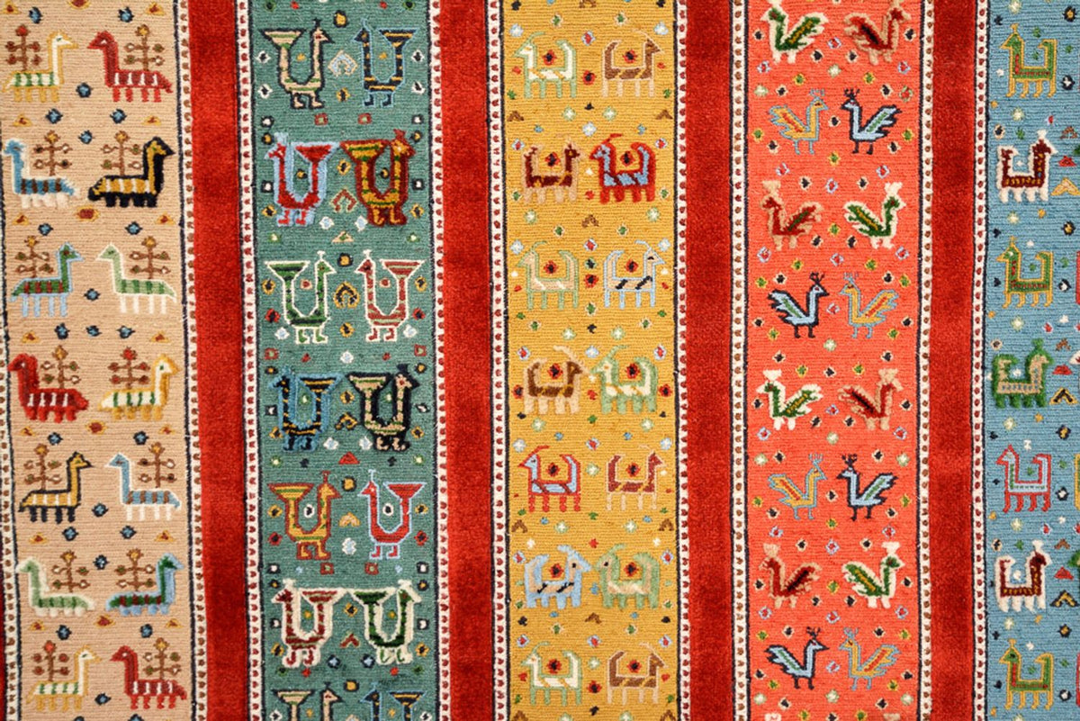 Orientteppich - 245 x 176 cm - mehrfarbig