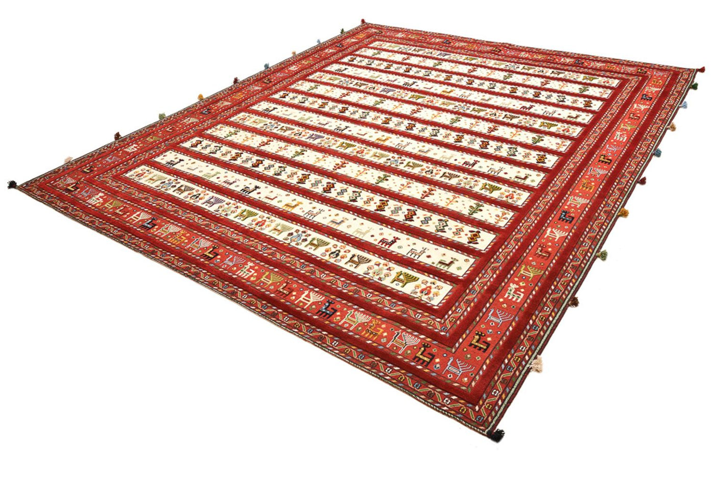 Orientteppich - 300 x 250 cm - hellbeige