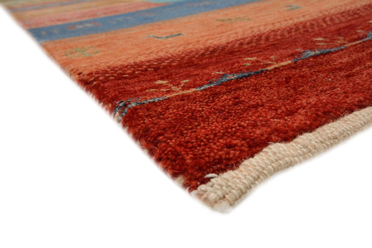 Gabbeh Teppich - Loribaft Indus - 299 x 203 cm - rot