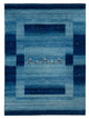 Gabbeh Teppich - Loribaft Indus - 241 x 175 cm - blau