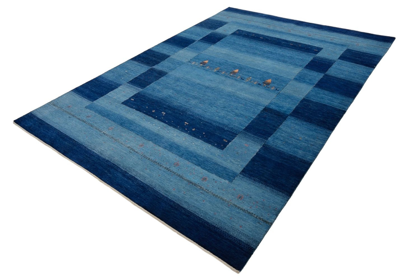 Indo Loribaft Teppich 342x253cm - Wollteppich