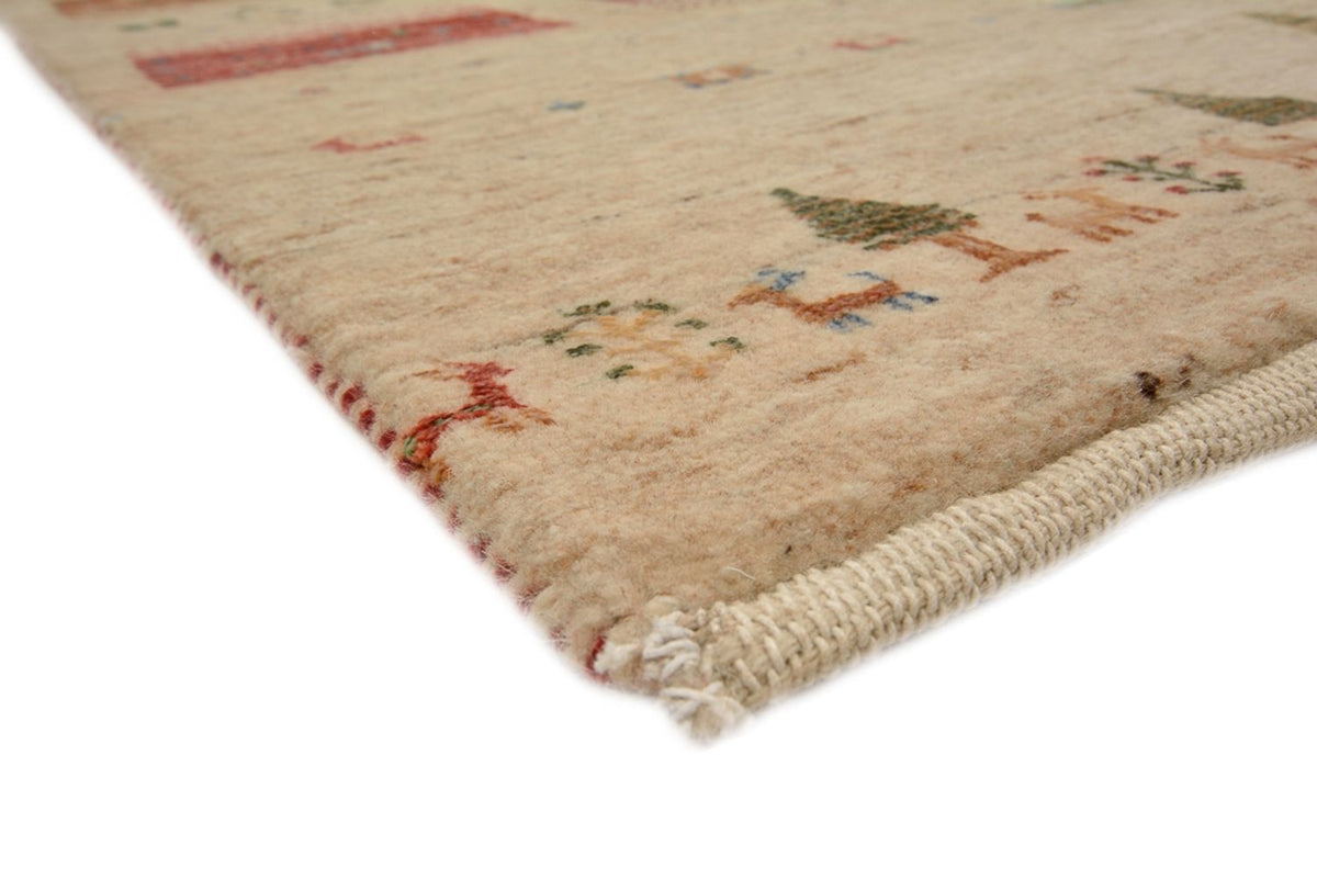 Gabbeh Teppich - Loribaft Indus - 343 x 241 cm - mehrfarbig