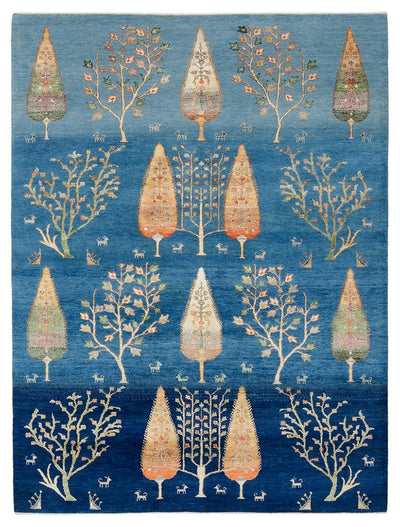 Indo Loribaft Teppich 155x204cm - Wollteppich