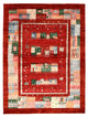 Gabbeh Teppich - Loribaft Indus - 239 x 177 cm - rot