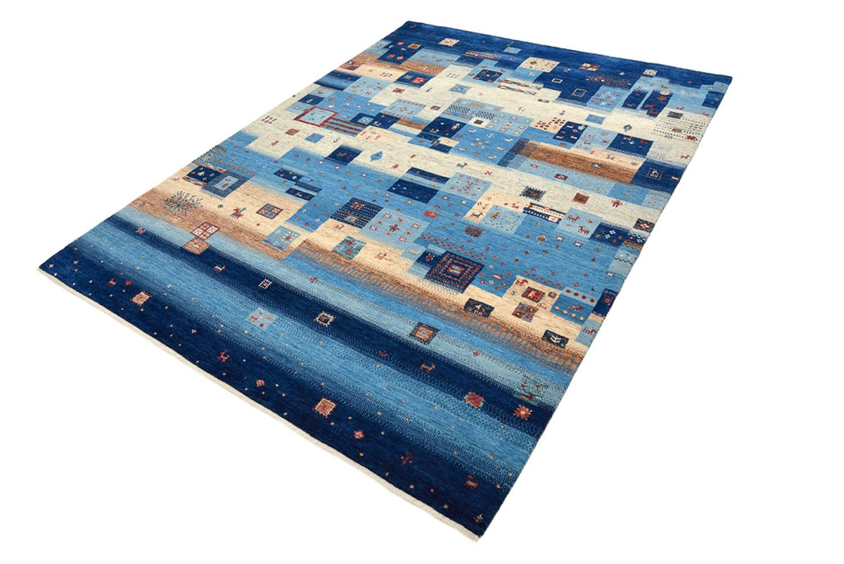 Indo Loribaft Teppich 177x239cm - Wollteppich