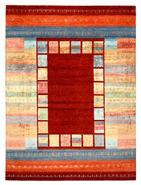 Gabbeh Teppich - Loribaft Indus - 336 x 250 cm - rot