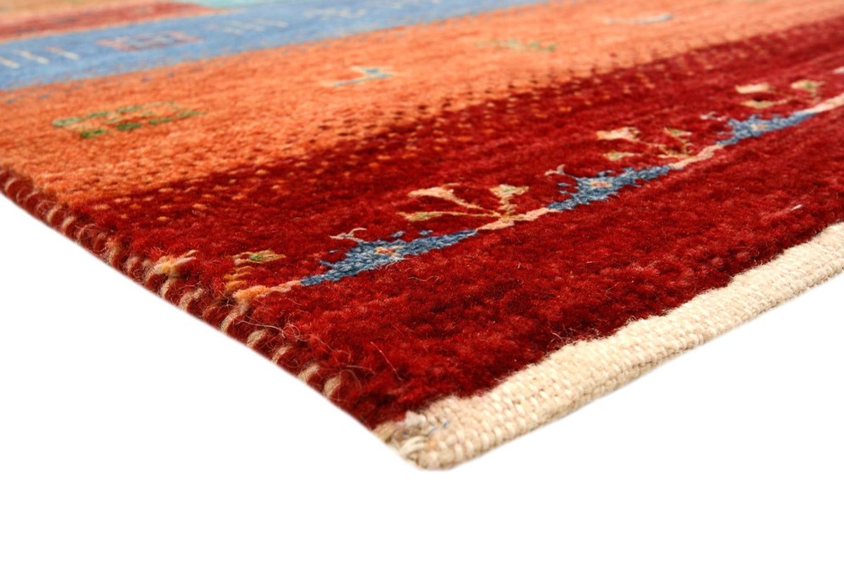 Gabbeh Teppich - Loribaft Indus - 199 x 153 cm - rot