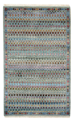 Designer Teppich - 153 x 95 cm - hellblau