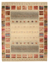 Gabbeh Teppich - Loribaft Indus - 207 x 158 cm - dunkelbeige