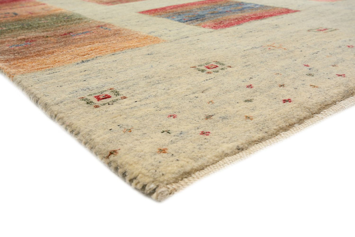 Gabbeh Teppich - Loribaft Indus - 336 x 250 cm - dunkelbeige
