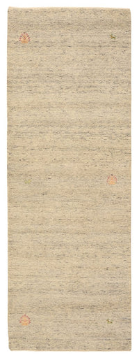 Läufer Gabbeh - Loribaft Indus - 238 x 82 cm - dunkelbeige