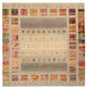 Gabbeh Teppich - Loribaft Indus quadratisch  - 249 x 248 cm - dunkelbeige