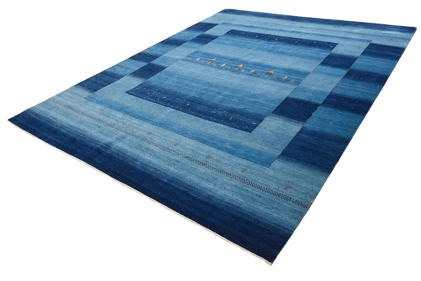 Indo Loribaft Teppich 329x253cm - Wollteppich