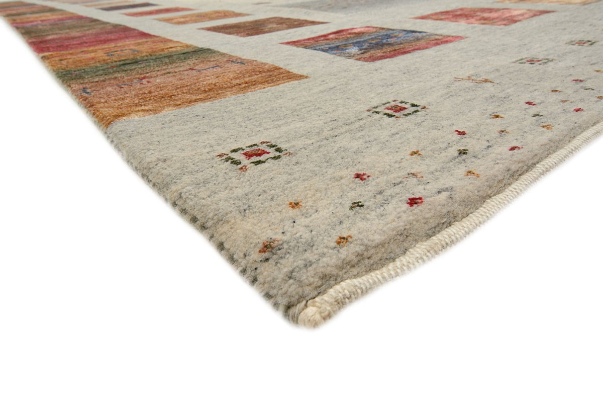 Gabbeh Teppich - Loribaft Indus - 351 x 251 cm - dunkelbeige