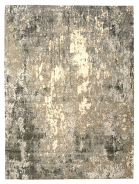 Designer Teppich - 366 x 274 cm - dunkelbeige