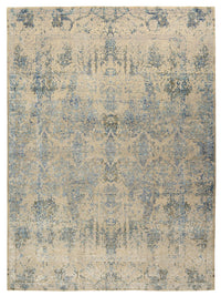 Designer Teppich - 341 x 251 cm - dunkelbeige