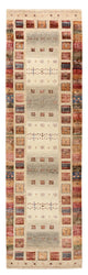 Läufer Gabbeh - Loribaft Indus - 298 x 84 cm - mehrfarbig