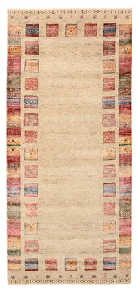 Läufer Gabbeh - Loribaft Indus - 202 x 94 cm - mehrfarbig