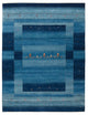 Gabbeh Teppich - Loribaft Indus - 232 x 177 cm - seeblau