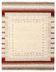 Gabbeh Teppich - Loribaft Indus - 194 x 154 cm - hellbeige