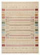 Gabbeh Teppich - Loribaft Indus - 246 x 174 cm - hellbeige