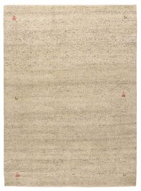 Gabbeh Teppich - Loribaft Indus - 238 x 175 cm - hellbeige