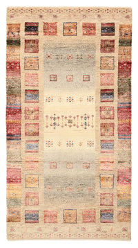 Gabbeh Teppich - Loribaft Indus - 145 x 77 cm - mehrfarbig