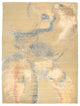 Designer Teppich - 372 x 281 cm - hellbeige