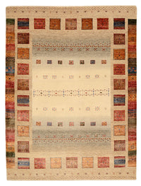 Gabbeh Teppich - Loribaft Indus - 204 x 156 cm - mehrfarbig