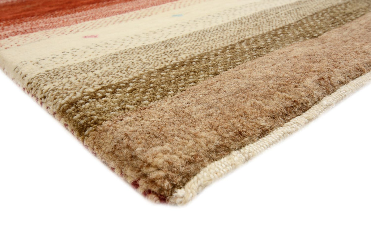 Gabbeh Teppich - Loribaft Indus - 349 x 251 cm - hellbeige