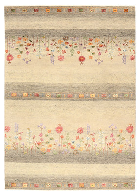 Gabbeh Teppich - Loribaft Indus - 244 x 173 cm - hellbeige