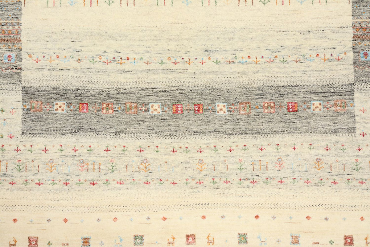 Gabbeh Teppich - Loribaft Indus - 243 x 171 cm - mehrfarbig